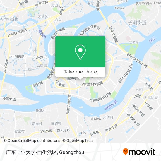 广东工业大学-西生活区 map