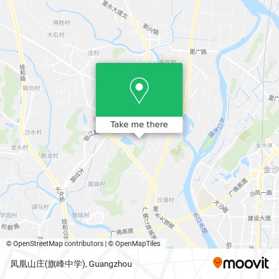 凤凰山庄(旗峰中学) map