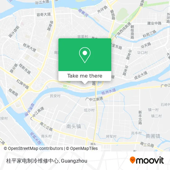 桂平家电制冷维修中心 map