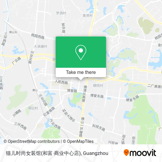 猫儿时尚女装馆(和富·商业中心店) map