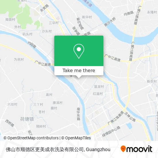 佛山市顺德区更美成衣洗染有限公司 map