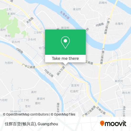 佳辉百货(畅兴店) map