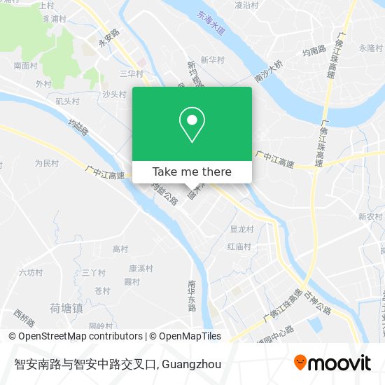 智安南路与智安中路交叉口 map