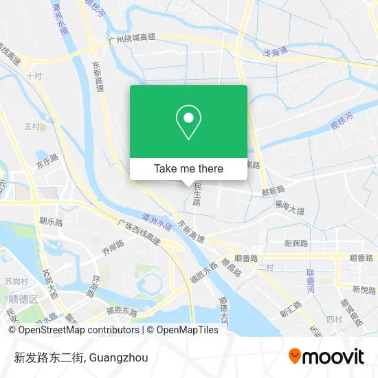 新发路东二街 map