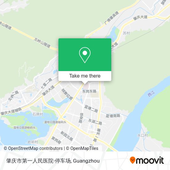 肇庆市第一人民医院-停车场 map