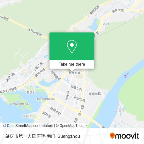 肇庆市第一人民医院-南门 map