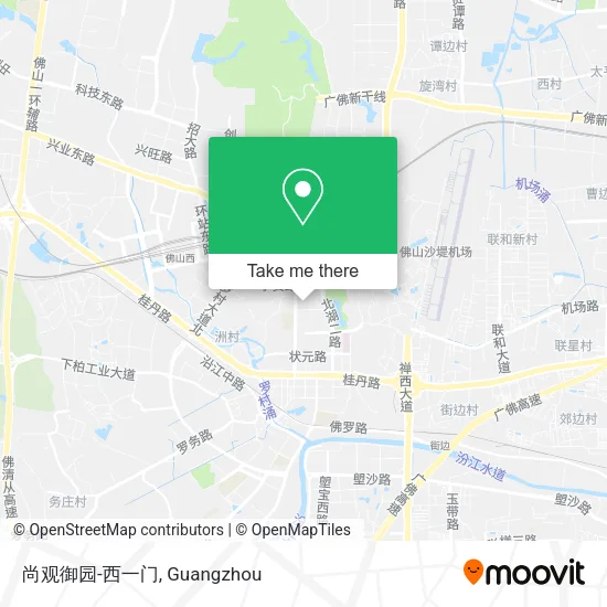 尚观御园-西一门 map