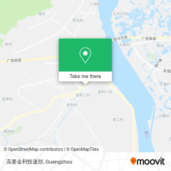 高要金利投递部 map