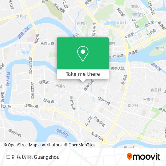 口哥私房菜 map