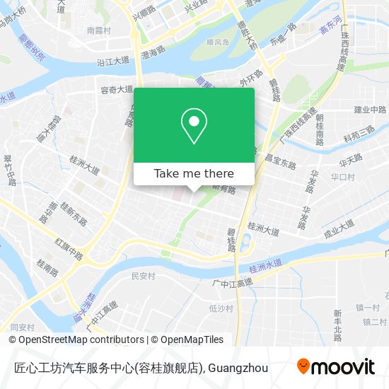 匠心工坊汽车服务中心(容桂旗舰店) map