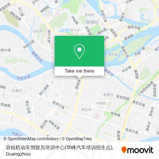 容桂机动车驾驶员培训中心(华峰汽车培训招生点) map