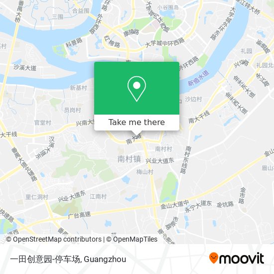 一田创意园-停车场 map