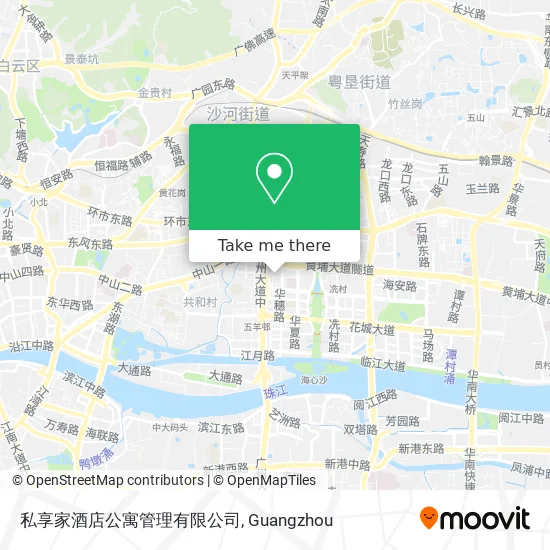 私享家酒店公寓管理有限公司 map
