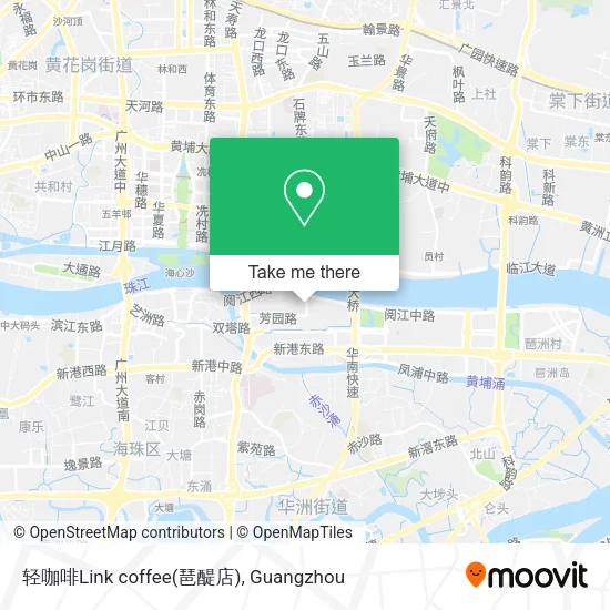 轻咖啡Link coffee(琶醍店) map