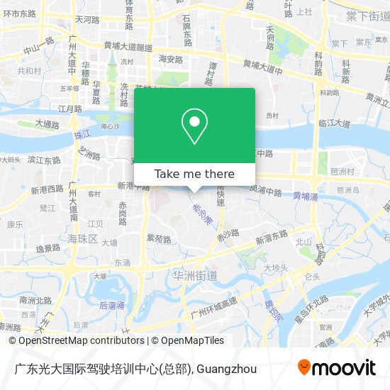 广东光大国际驾驶培训中心(总部) map