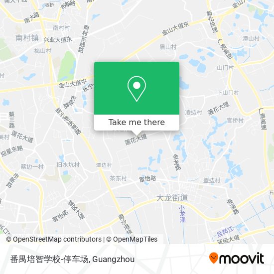 番禺培智学校-停车场 map