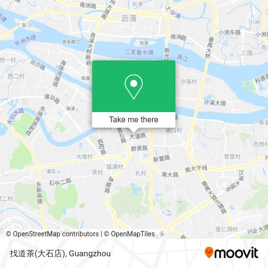 找道茶(大石店) map