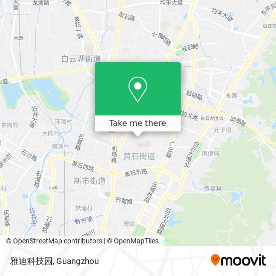 雅迪科技园 map