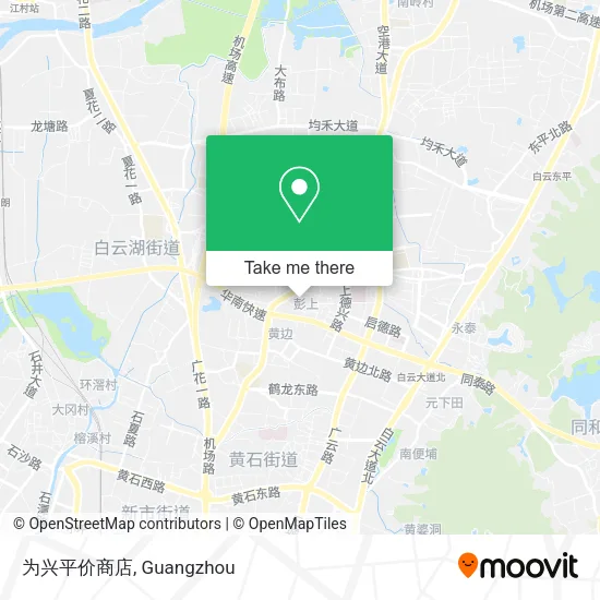 为兴平价商店 map