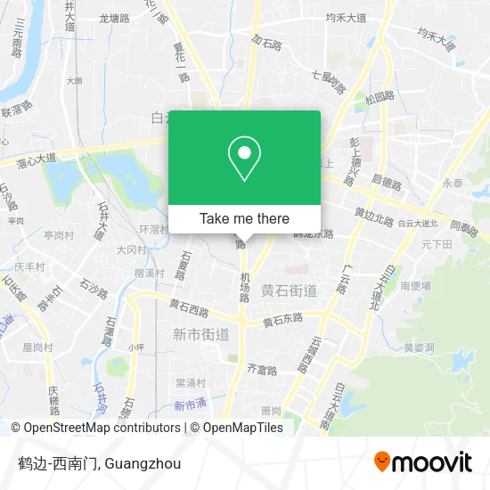 鹤边-西南门 map