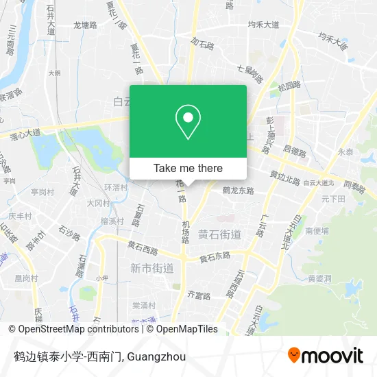 鹤边镇泰小学-西南门 map