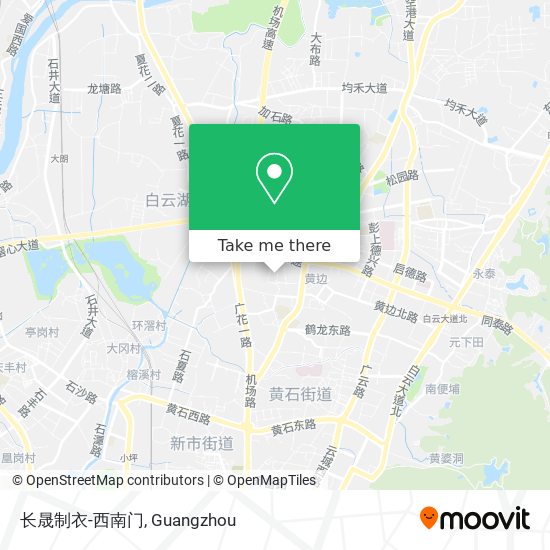 长晟制衣-西南门 map