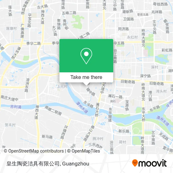 皇生陶瓷洁具有限公司 map