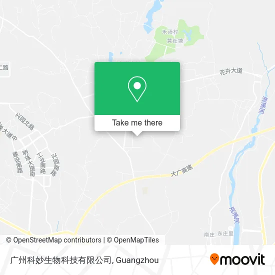 广州科妙生物科技有限公司 map