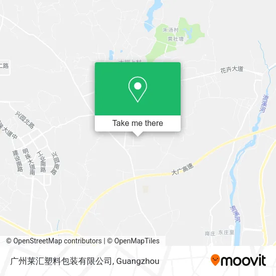 广州莱汇塑料包装有限公司 map