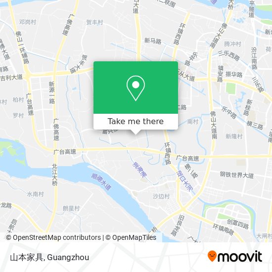 山本家具 map