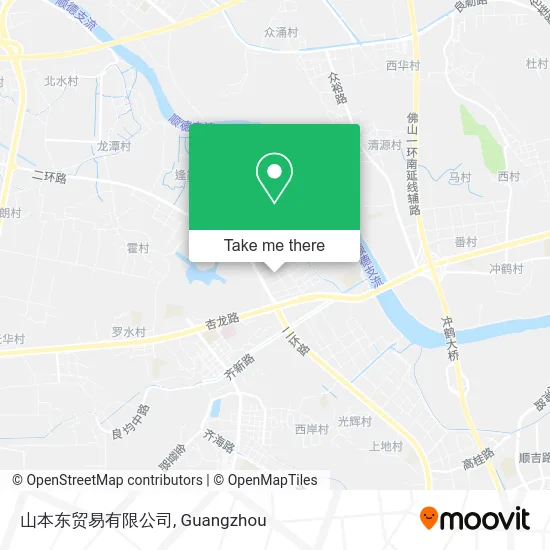 山本东贸易有限公司 map
