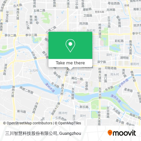 三川智慧科技股份有限公司 map