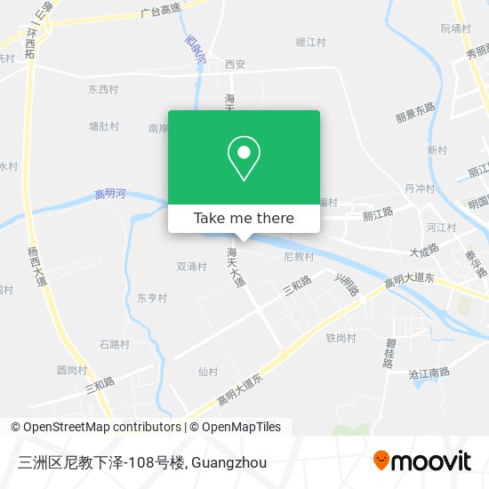 三洲区尼教下泽-108号楼 map