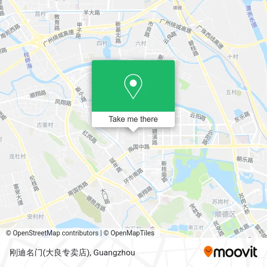 刚迪名门(大良专卖店) map