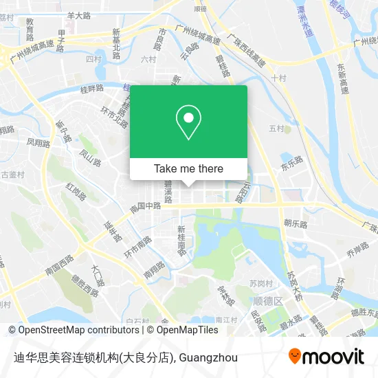 迪华思美容连锁机构(大良分店) map
