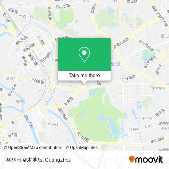 格林韦圣木地板 map