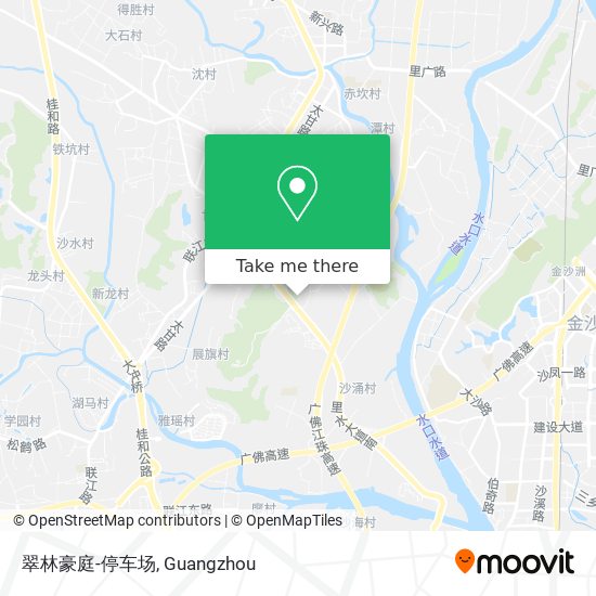 翠林豪庭-停车场 map