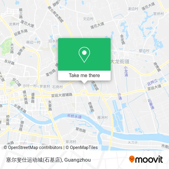 塞尔斐仕运动城(石基店) map