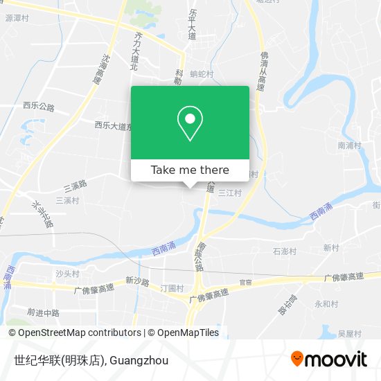 世纪华联(明珠店) map