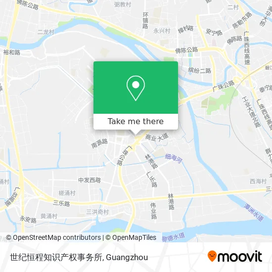 世纪恒程知识产权事务所 map