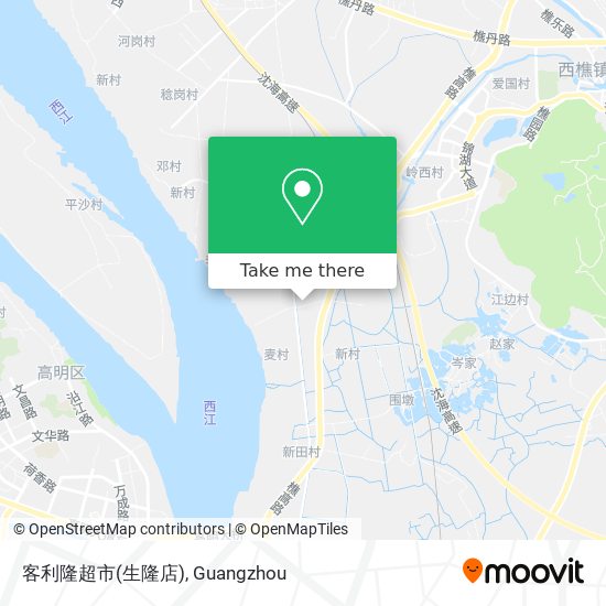 客利隆超市(生隆店) map