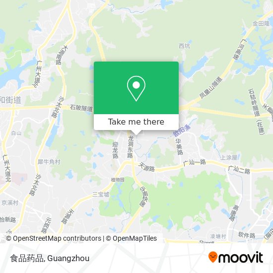 食品药品 map