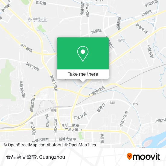 食品药品监管 map