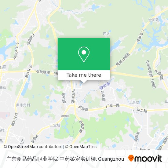 广东食品药品职业学院-中药鉴定实训楼 map