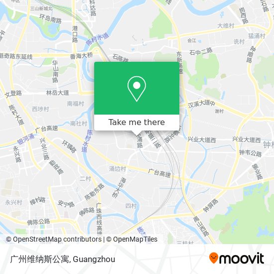 广州维纳斯公寓 map