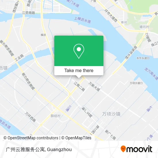 广州云雅服务公寓 map