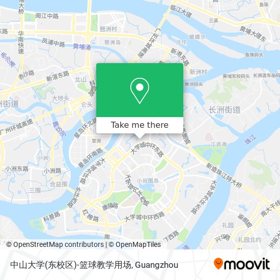 中山大学(东校区)-篮球教学用场 map