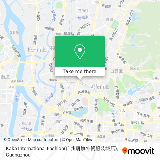 Kaka International Fashion(广州唐旗外贸服装城店) map