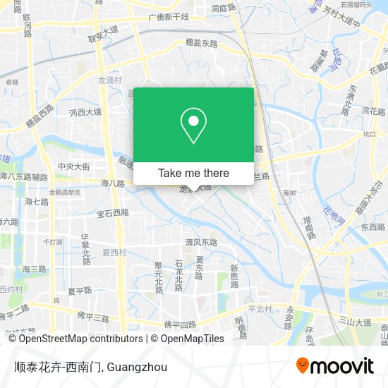 顺泰花卉-西南门 map