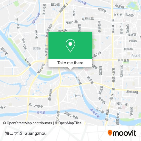 海口大道 map